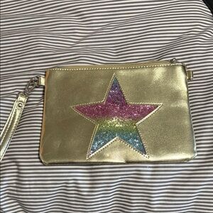Gold wristlet